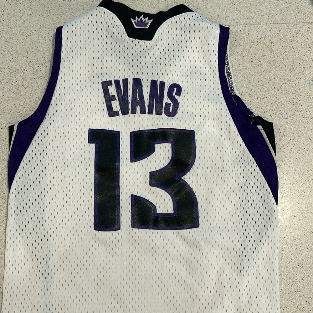 Sacramento Kings Tyrese Evans #13 Jersey youth small